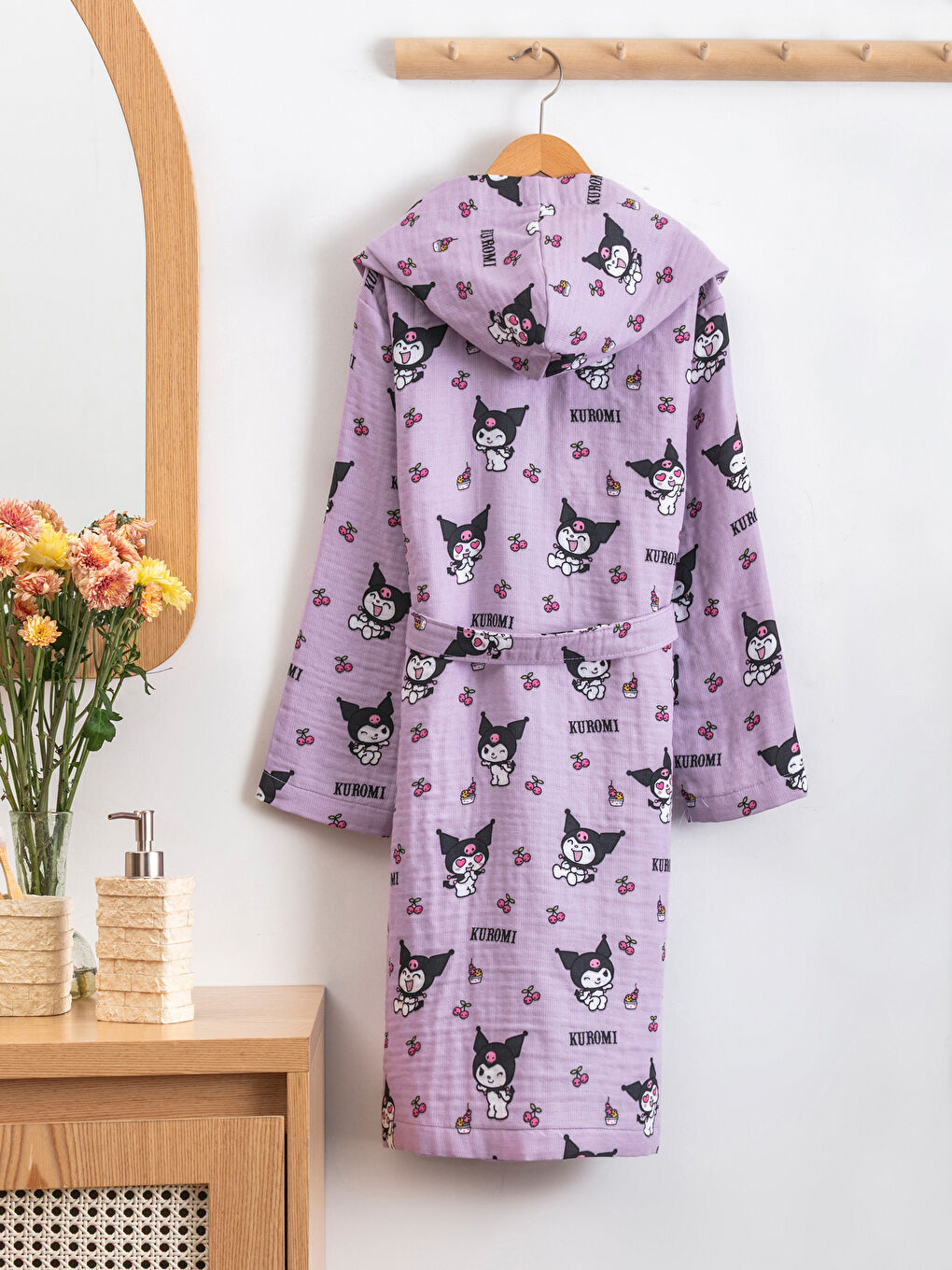 Girl PURPLE Kids' Bathrobe -S5PE51Z4-P60