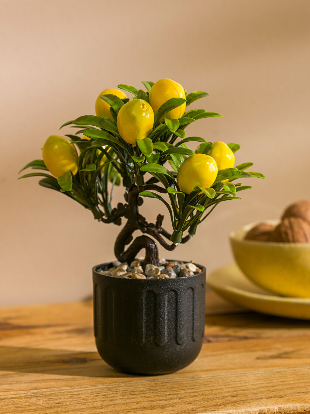 Karışık Dekoratif Yapay Limon Ağacı 18 cm