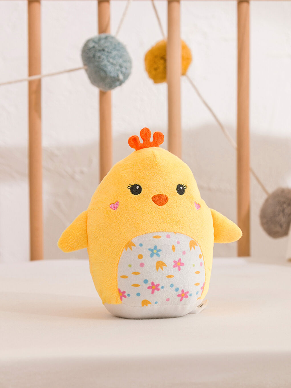 Karışık Civciv Figürlü Pelüş Bebek Kırlent 19 cm