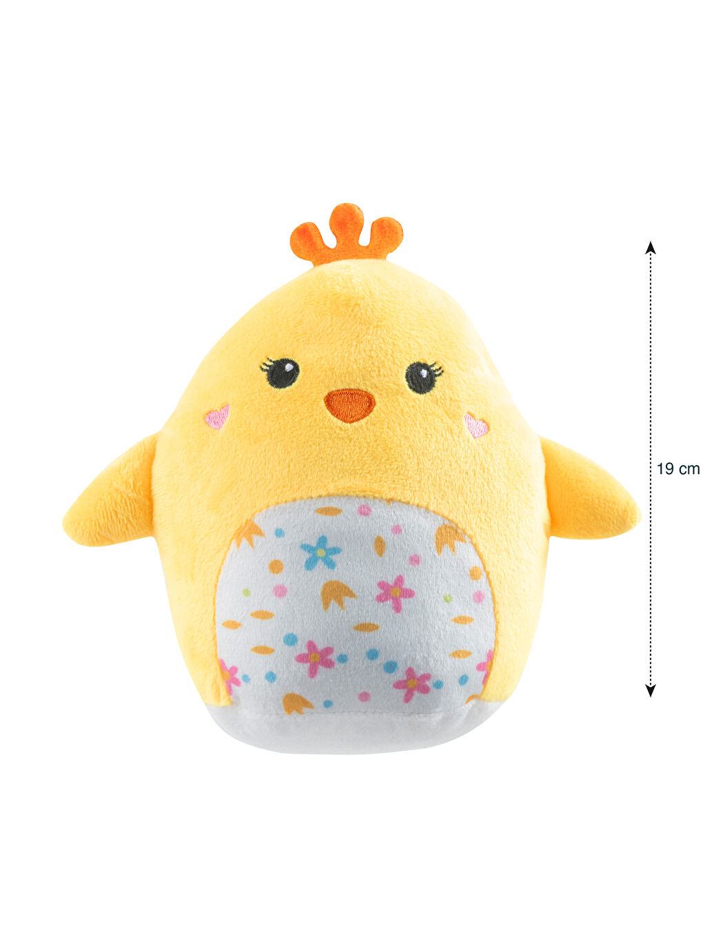 Karışık Civciv Figürlü Pelüş Bebek Kırlent 19 cm-3