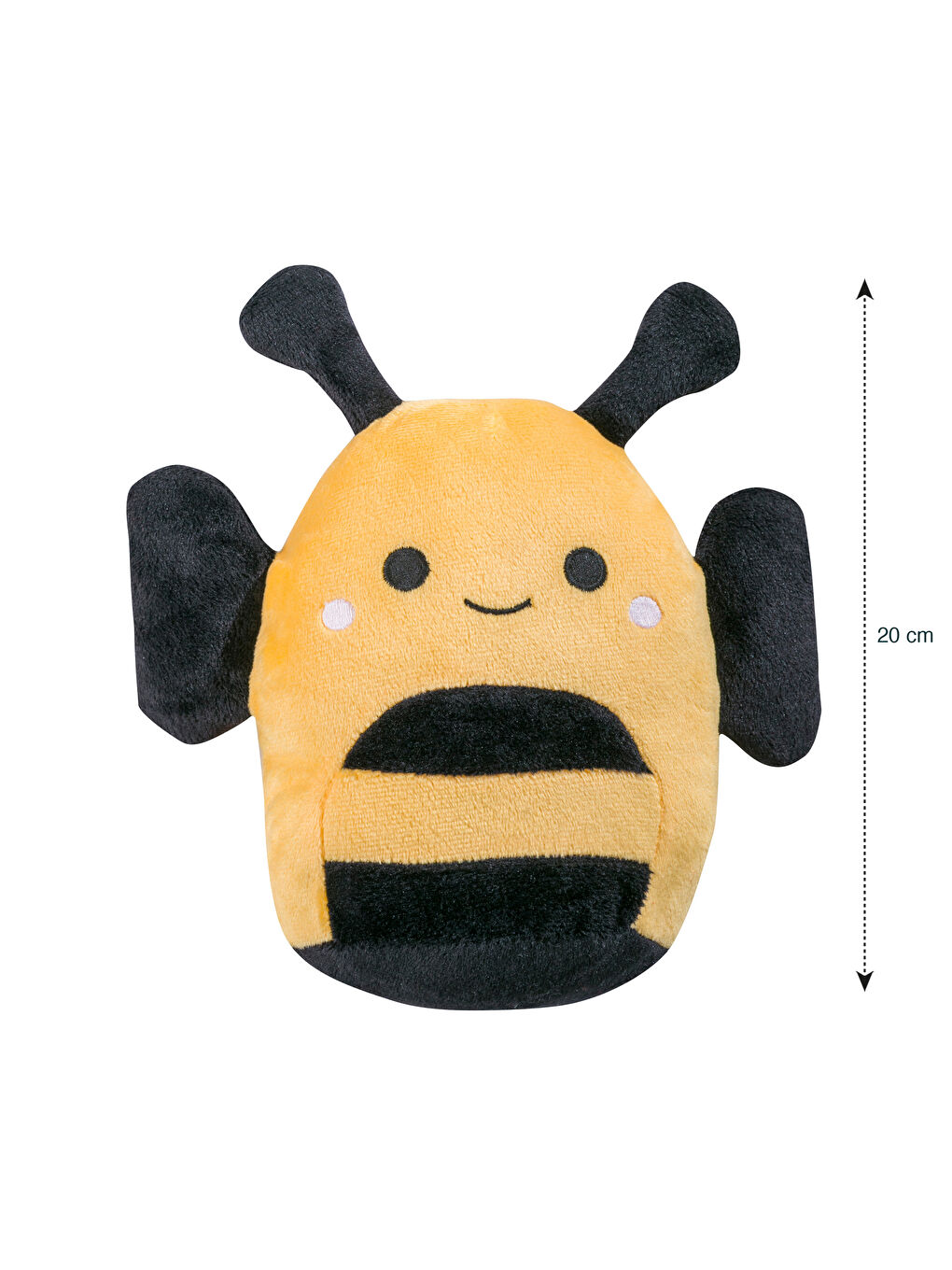 Karışık Arı Figürlü Dolgulu Pelüş Bebek Kırlent 20 cm-3