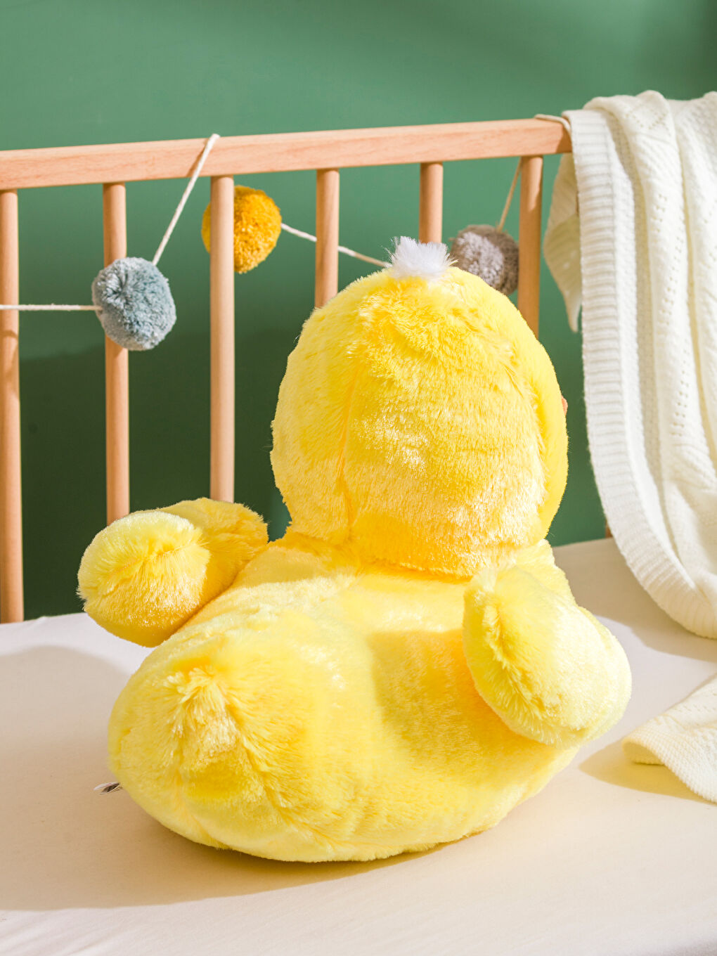 Karışık Ördek Figürlü Pelüş Bebek Kırlent 40 cm-1