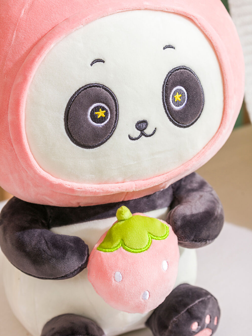 Karışık Ayı Figürlü Pelüş Bebek Kırlent 33 cm-2