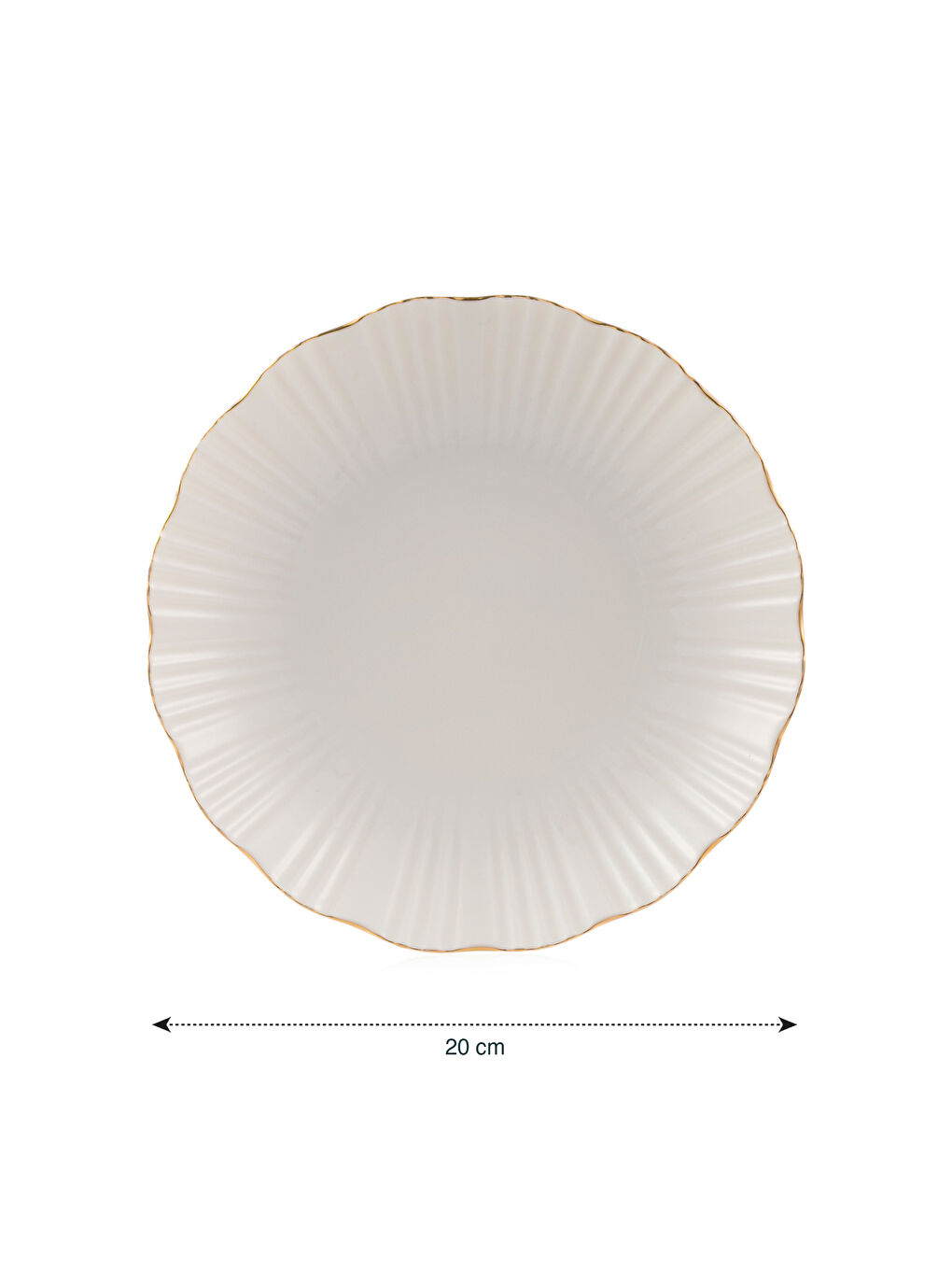 Karışık Desenli Porselen Çukur Tabak 20 cm-3