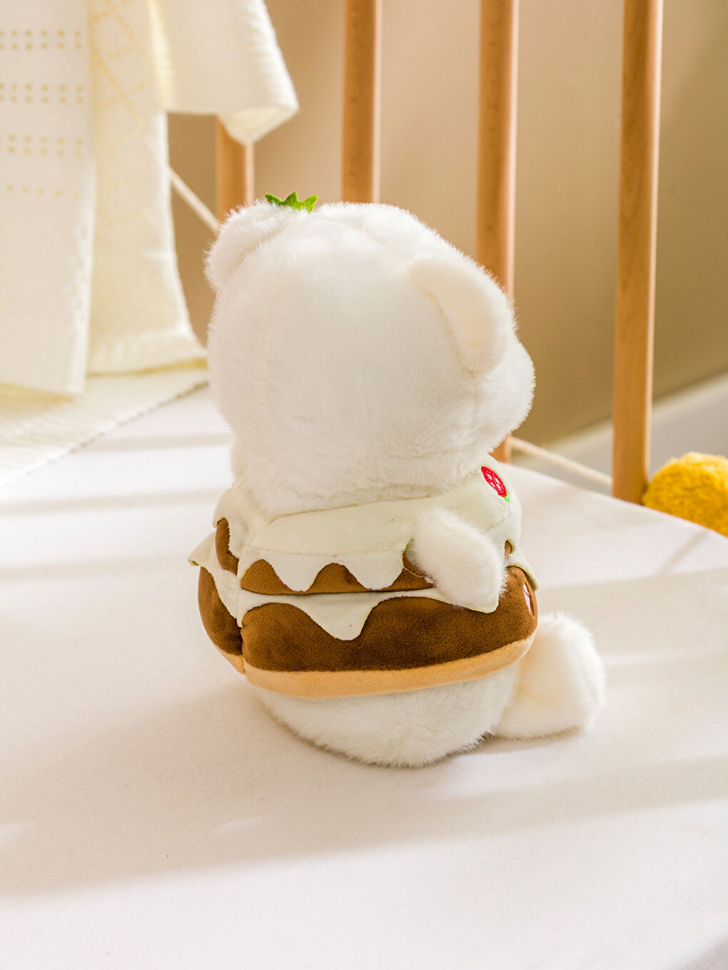 Karışık Ayıcık Figürlü Dolgulu Pelüş Bebek Kırlent 26 cm-1