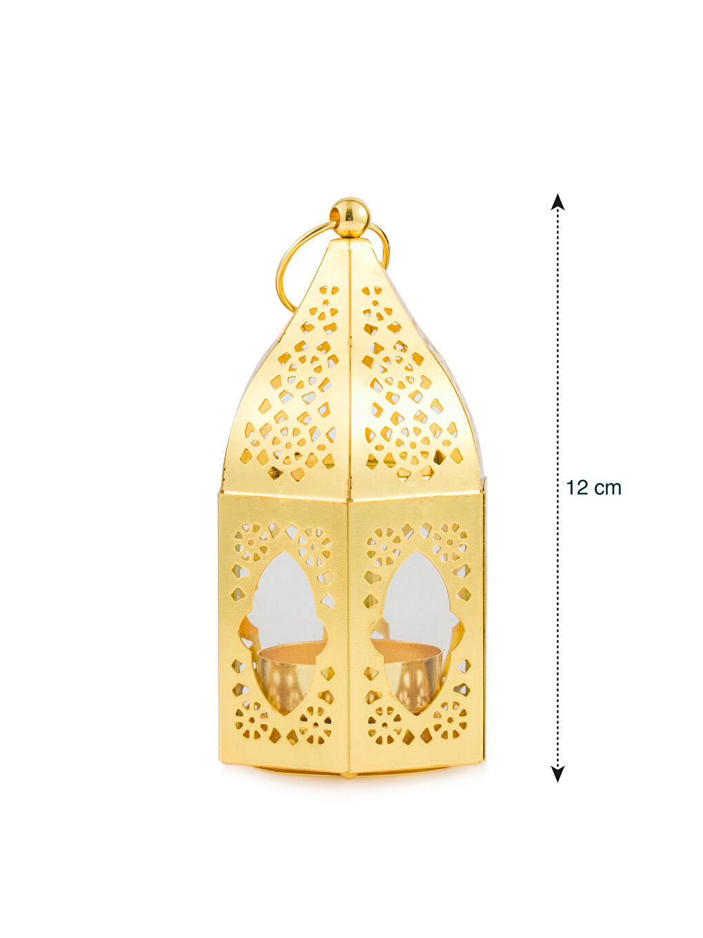 сары Декоративті шам салғыш-3