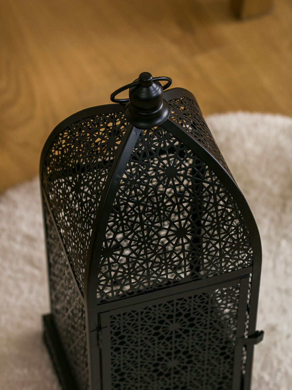 Siyah Metal Mumluk 41 cm-3