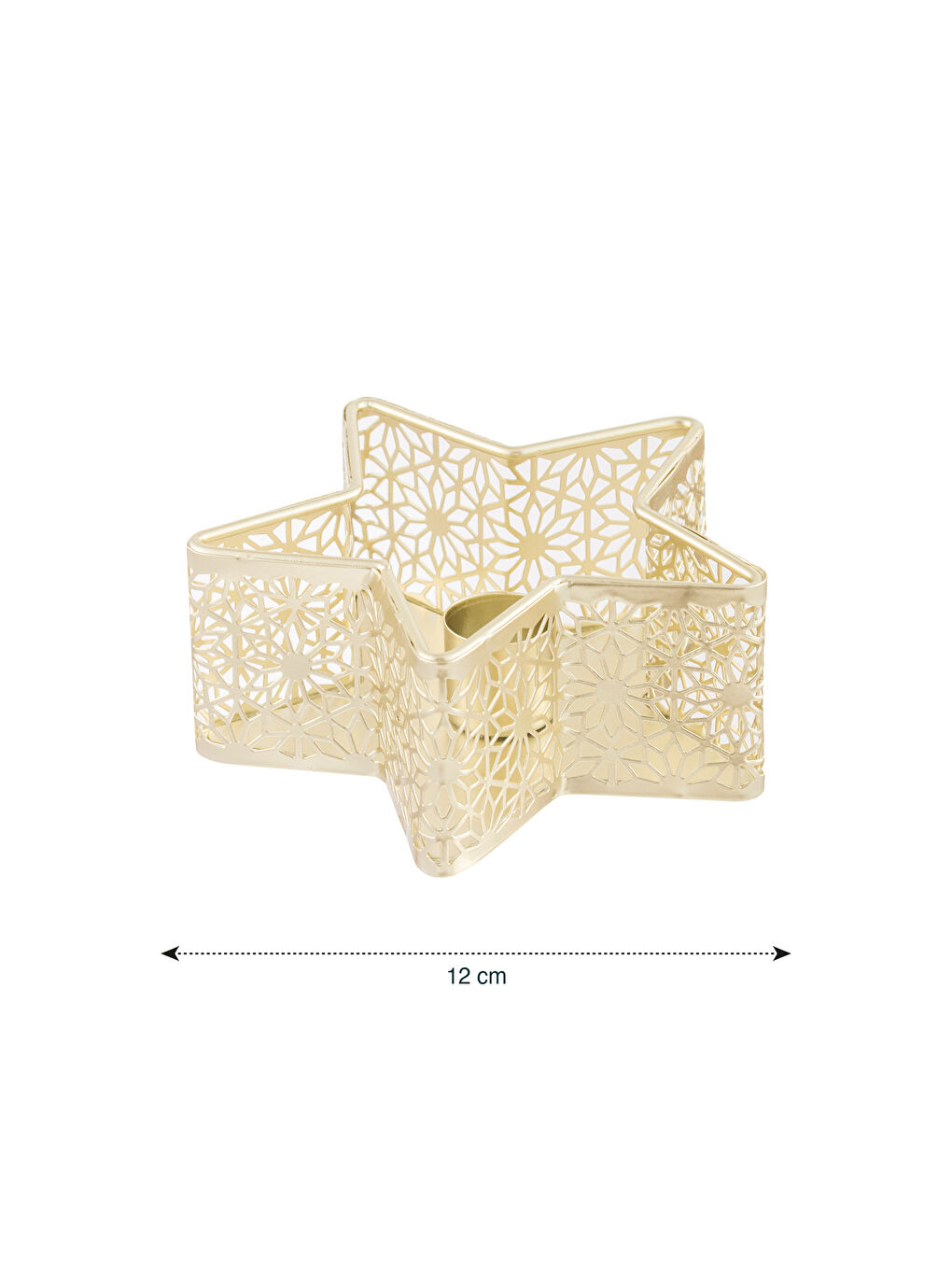 сары Декоративті шам салғыш-3