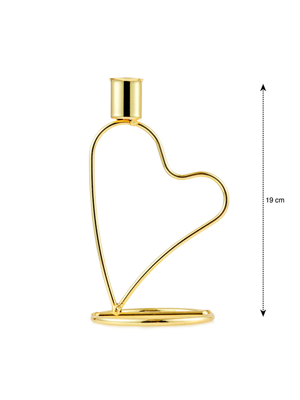 Suport de lumanare GALBEN-3