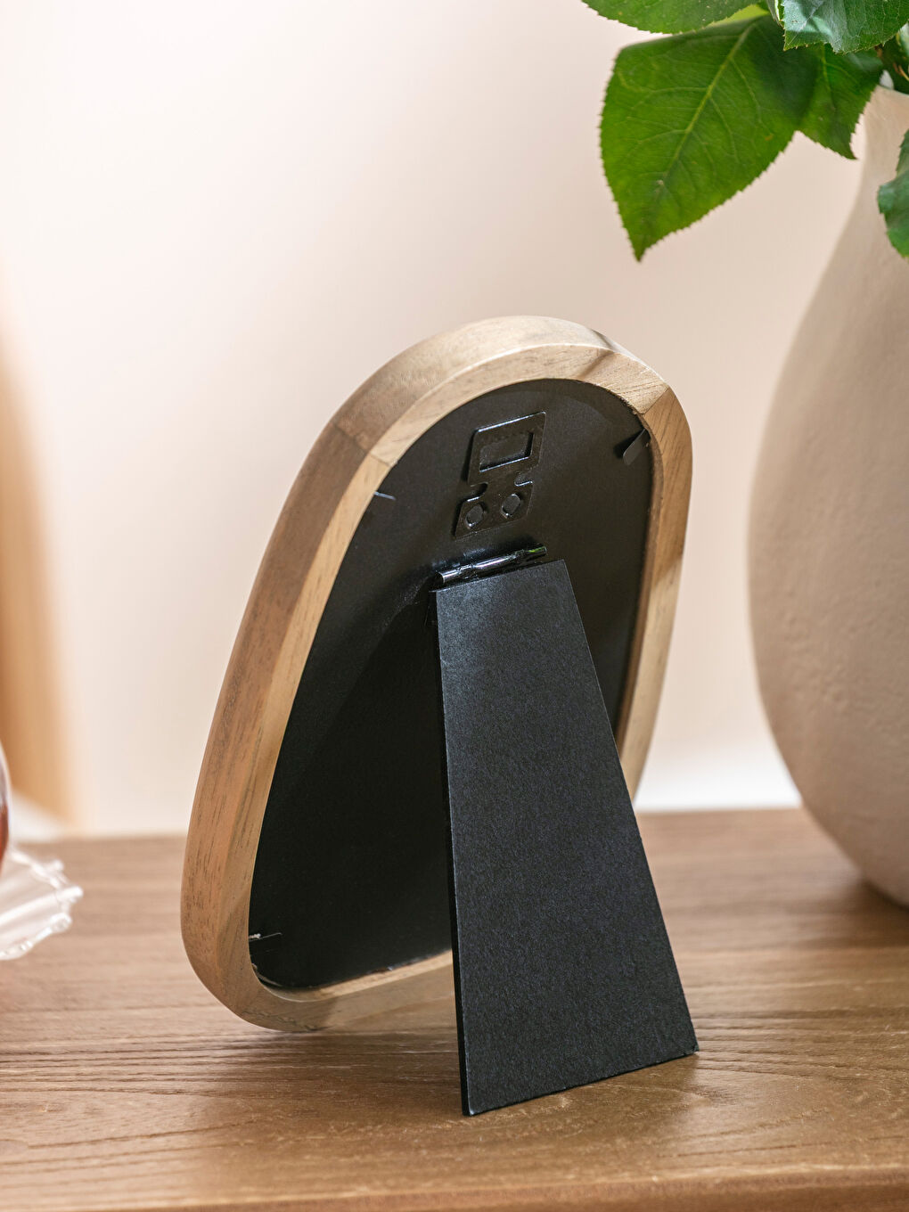 Sarı Ahşap Fotoğraf Çerçevesi 17 cm-1