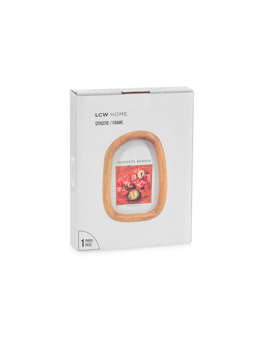 Sarı Ahşap Fotoğraf Çerçevesi 17 cm-3