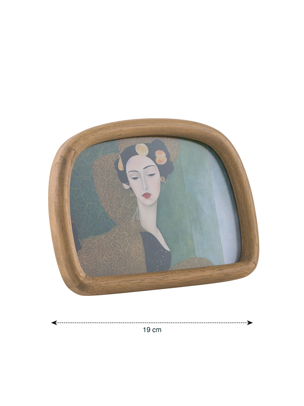 Kahverengi Ahşap Fotoğraf Çerçevesi 19 cm-4