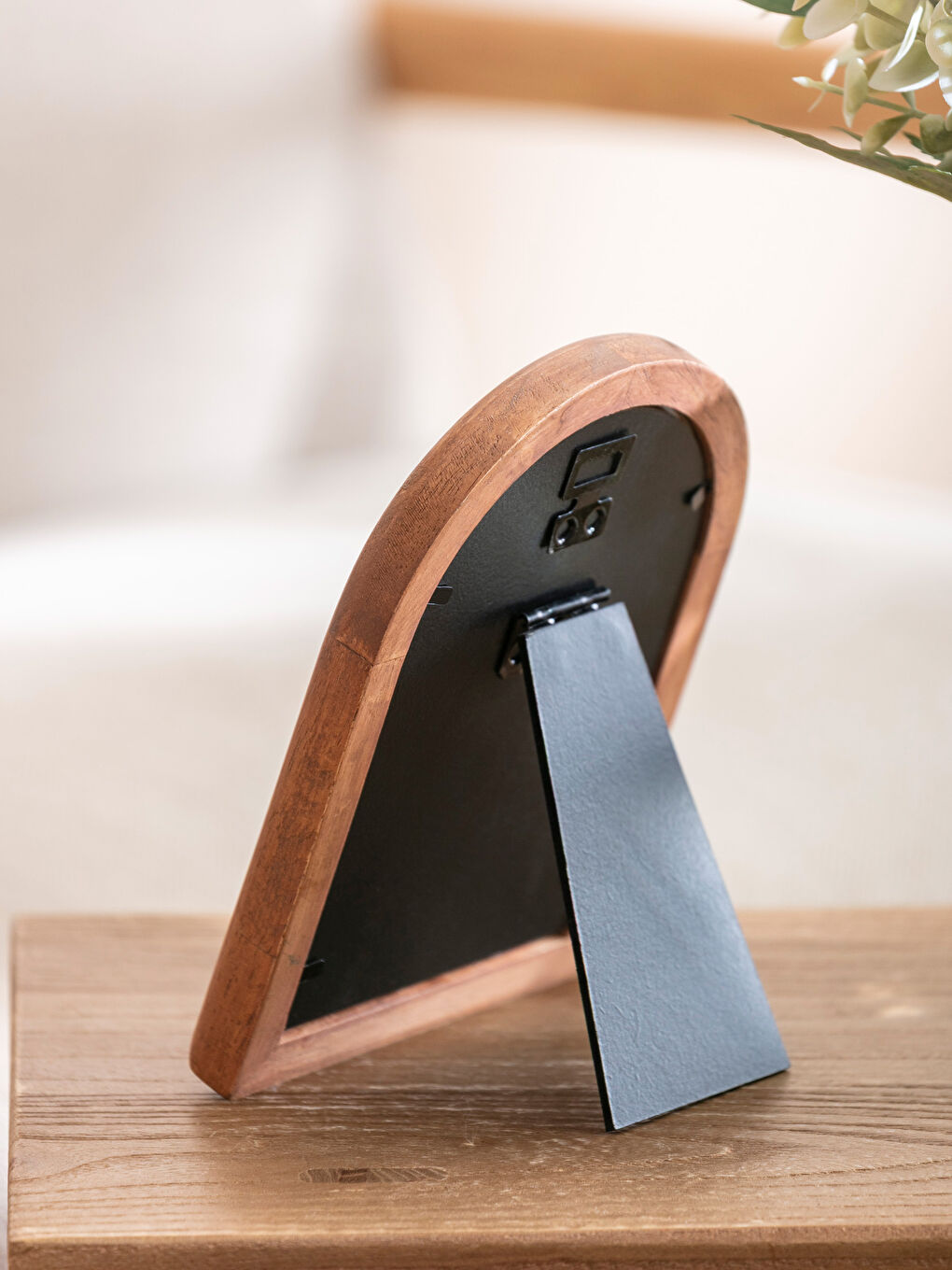 Kahverengi Ahşap Fotoğraf Çerçevesi 18 cm-1