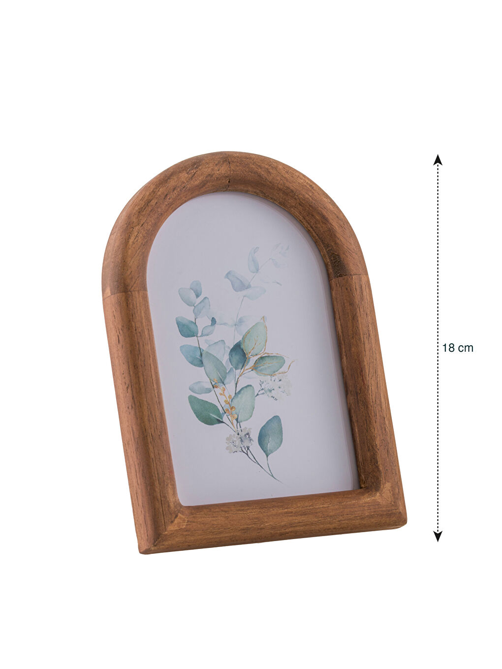 Kahverengi Ahşap Fotoğraf Çerçevesi 18 cm-4