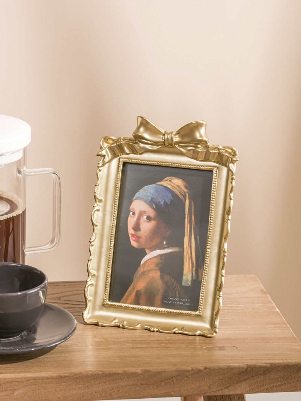 Sarı Fiyonk Figürlü Çerçeve 20 cm