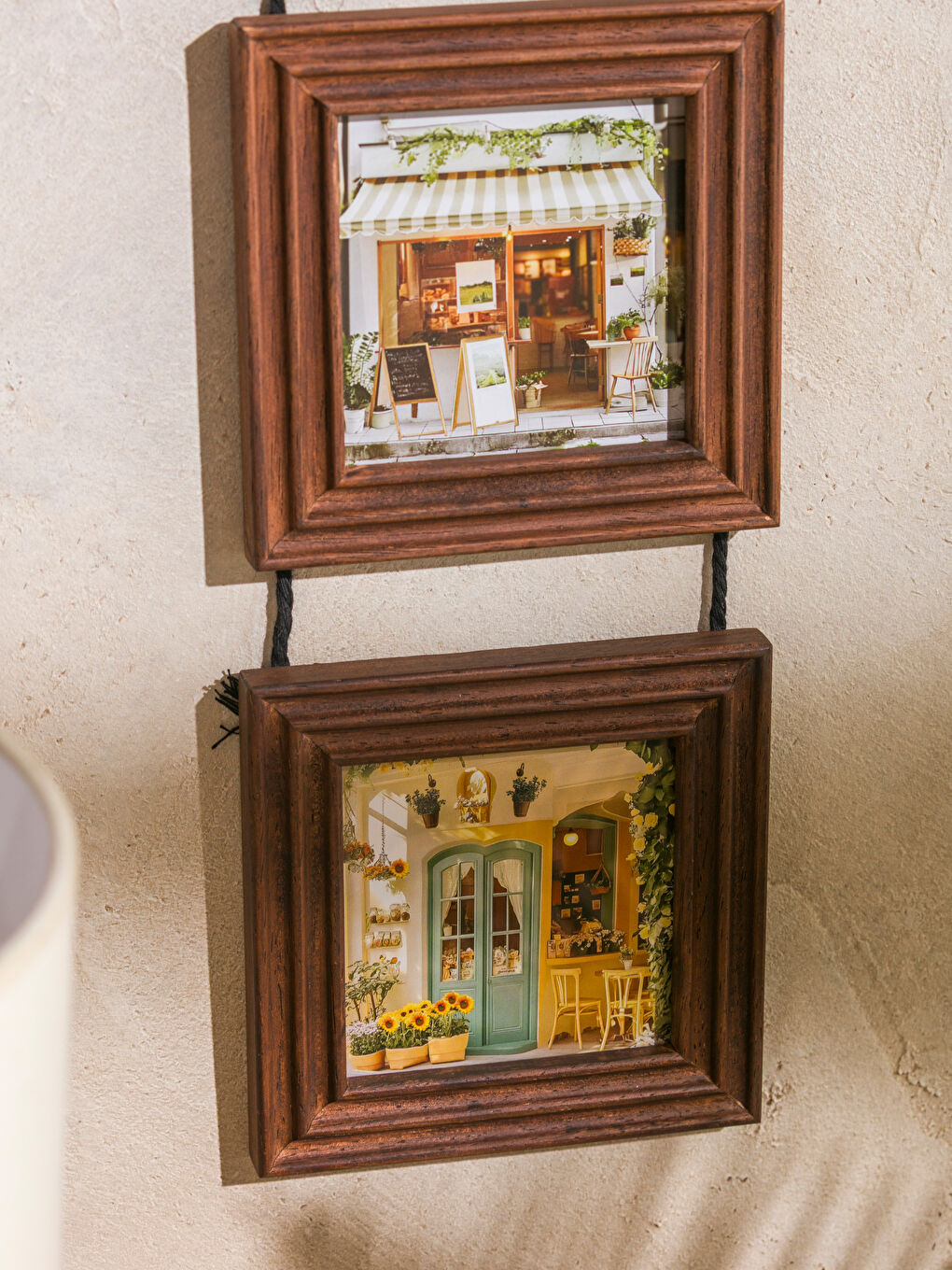 Karışık Asma İpli Ahşap Fotoğraf Çerçevesi 3'lü-2