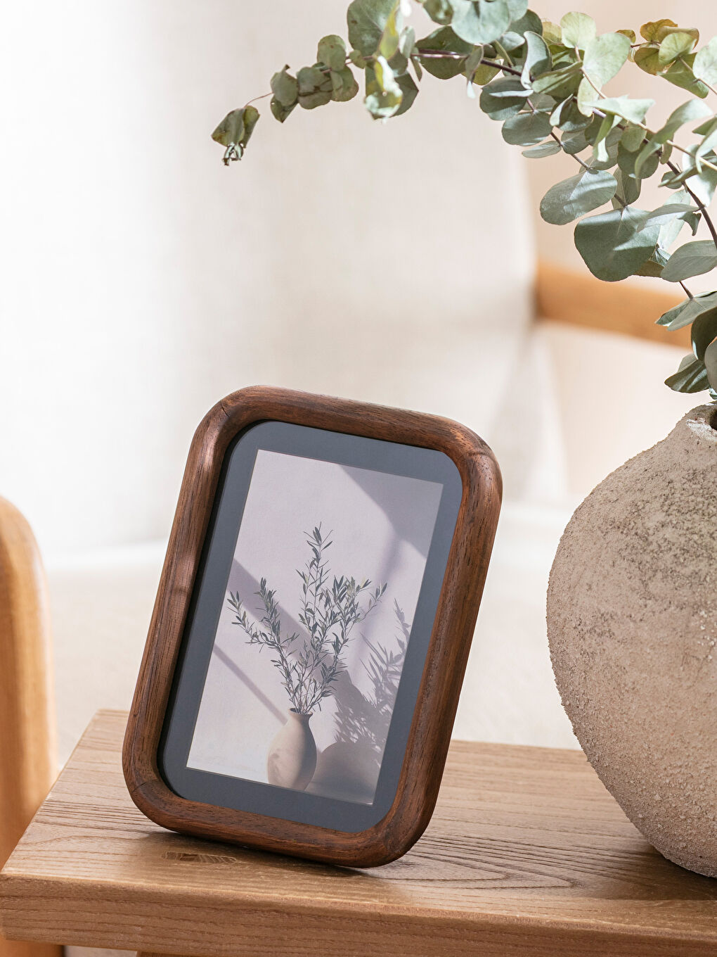 Karışık Ahşap Fotoğraf Çerçevesi 20 cm