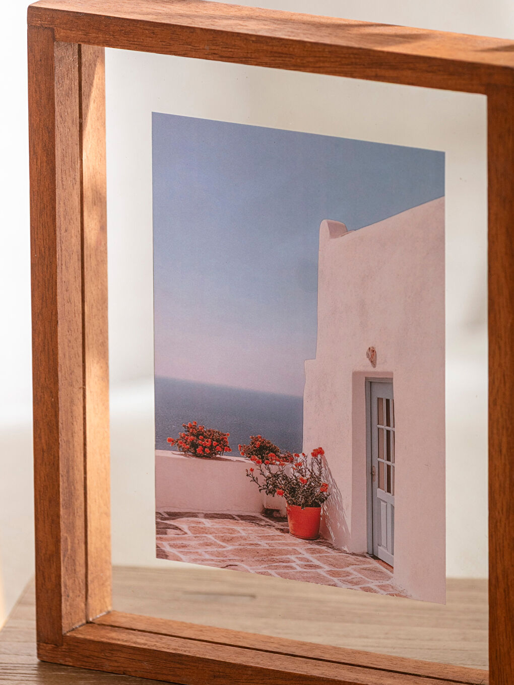 Karışık Ahşap Fotoğraf Çerçevesi 26 cm-2