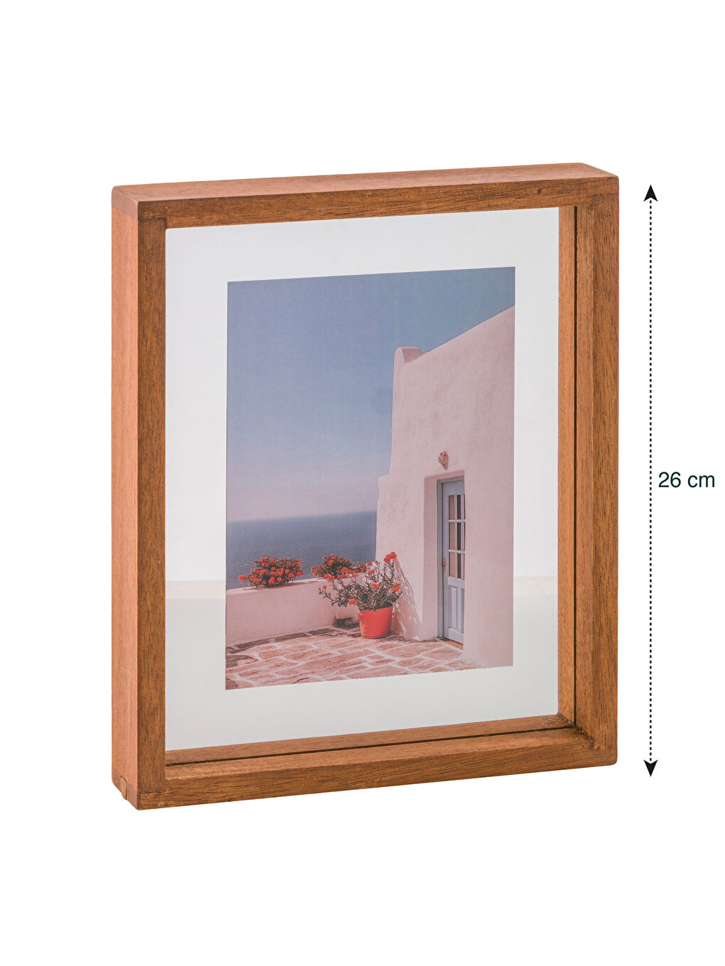 Karışık Ahşap Fotoğraf Çerçevesi 26 cm-4