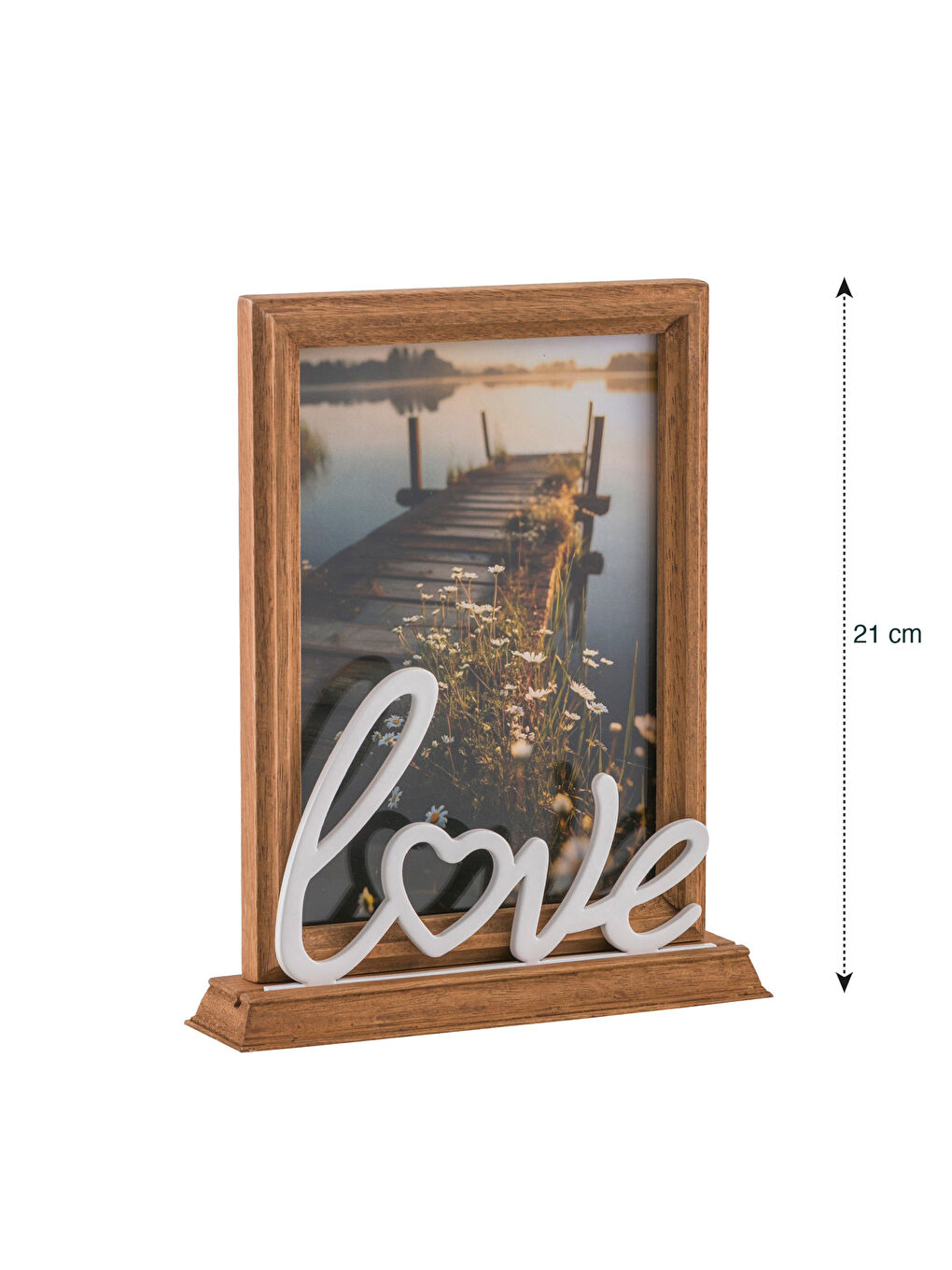 Karışık Dekoratif Fotoğraf Çerçevesi 21 cm-4