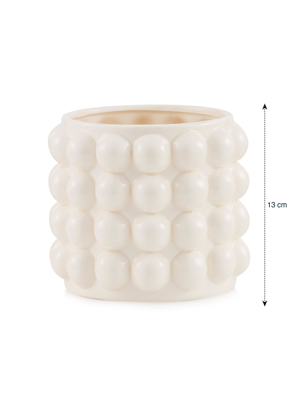 БЕЖЕВИЙ Квітковий горщик-3