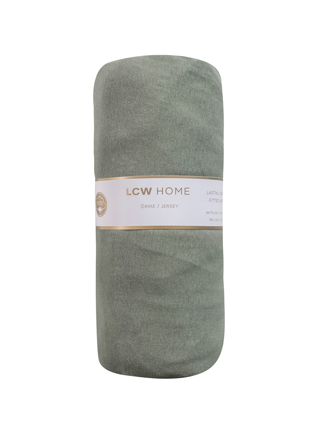 Yeşil Pamuklu Çift Kişilik Lastikli Çarşaf-4