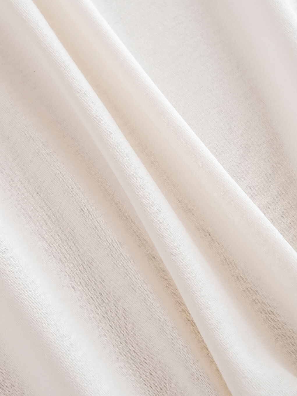 Ekru Tek Kişilik Lastikli Çarşaf-2