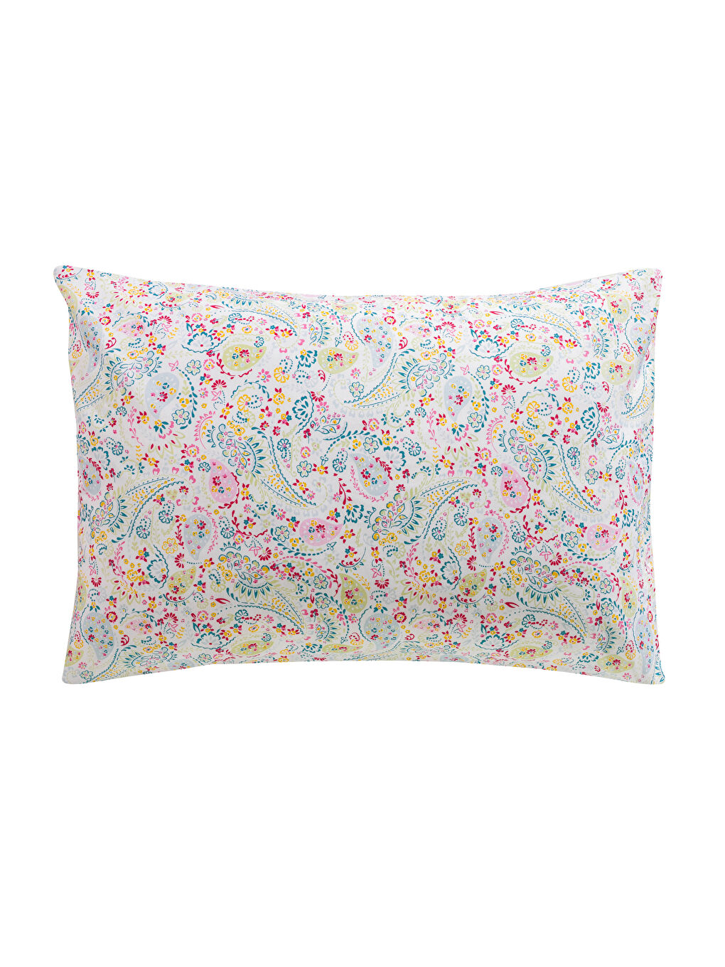 Karışık Çiçek Desenli Yastık Kılıfı 2'li 50x70 cm-4