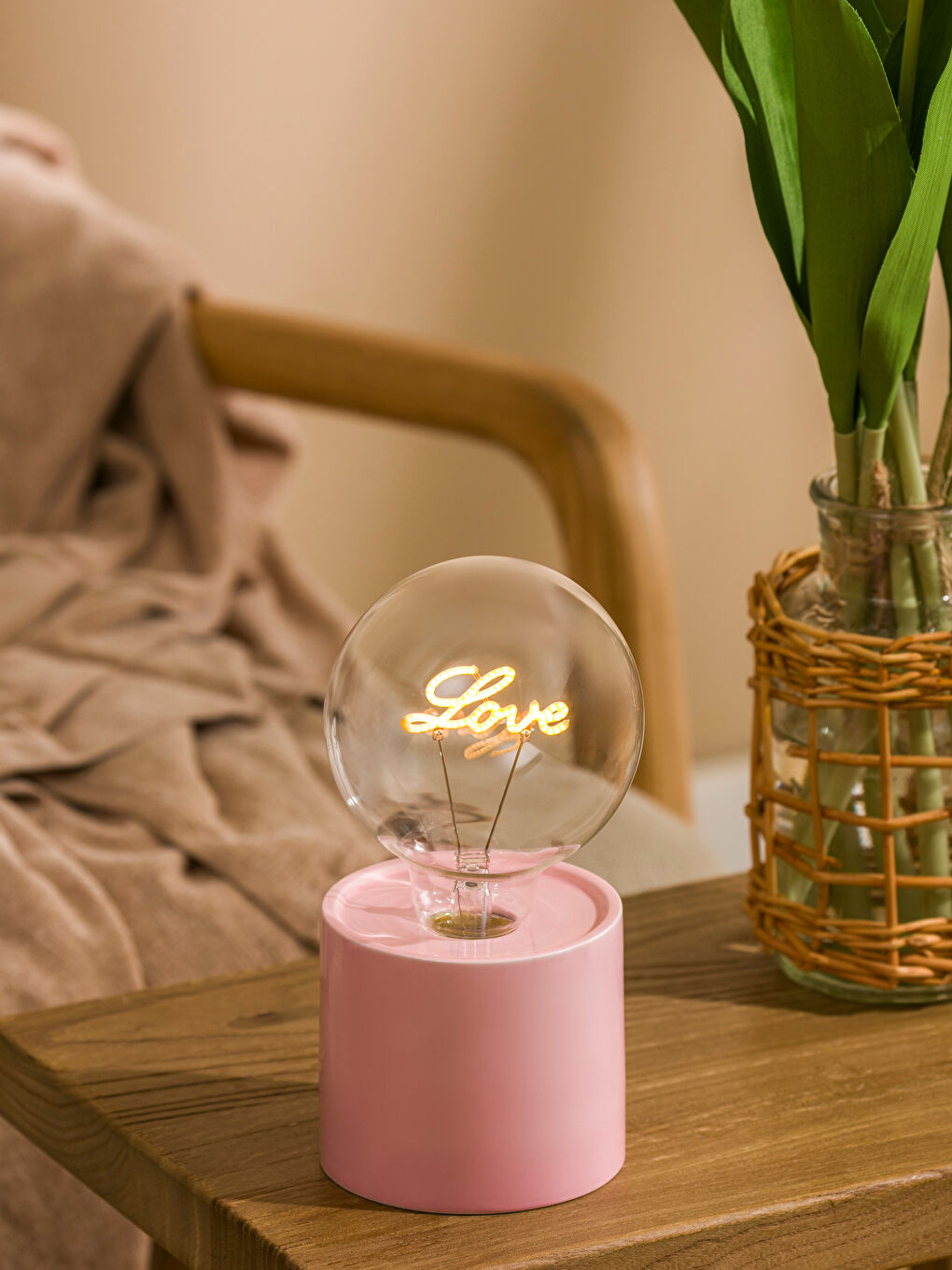 Sarı Dekoratif Led Işık 19 cm