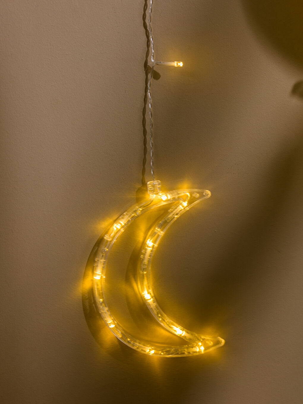 Sarı Işıklı Dekoratif Ramazan Süsü Led -2