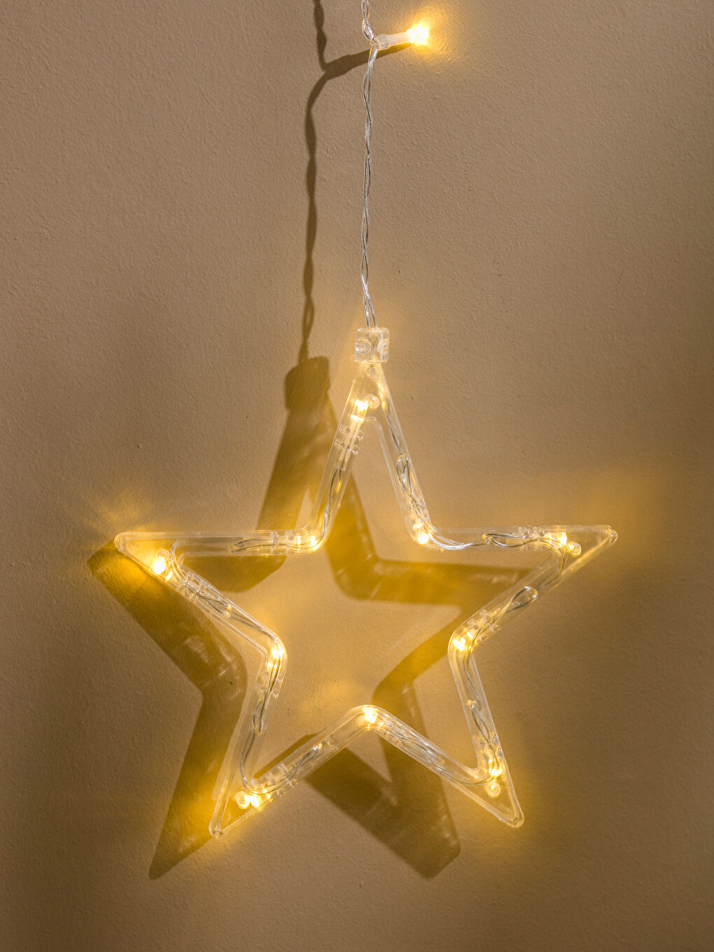 Sarı Işıklı Dekoratif Ramazan Süsü Led -3