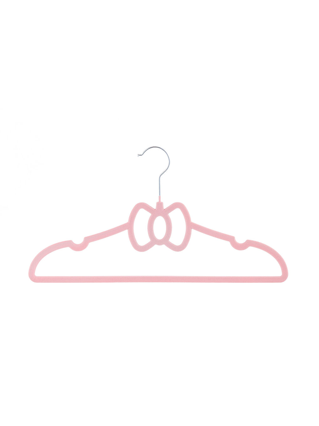 Набір із 10 пластикових вішалок із бантиками-4