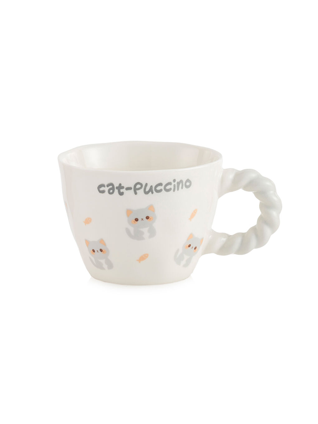 Karışık Kedi Baskılı Seramik Kupa 270 ml-4