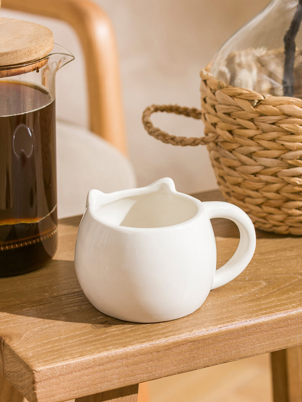 Karışık Kedi Figürlü Seramik Kupa 430 ml-1