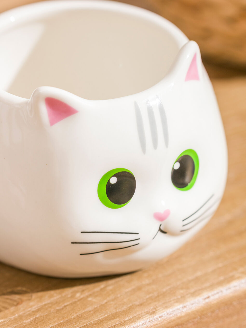 Karışık Kedi Figürlü Seramik Kupa 430 ml-2