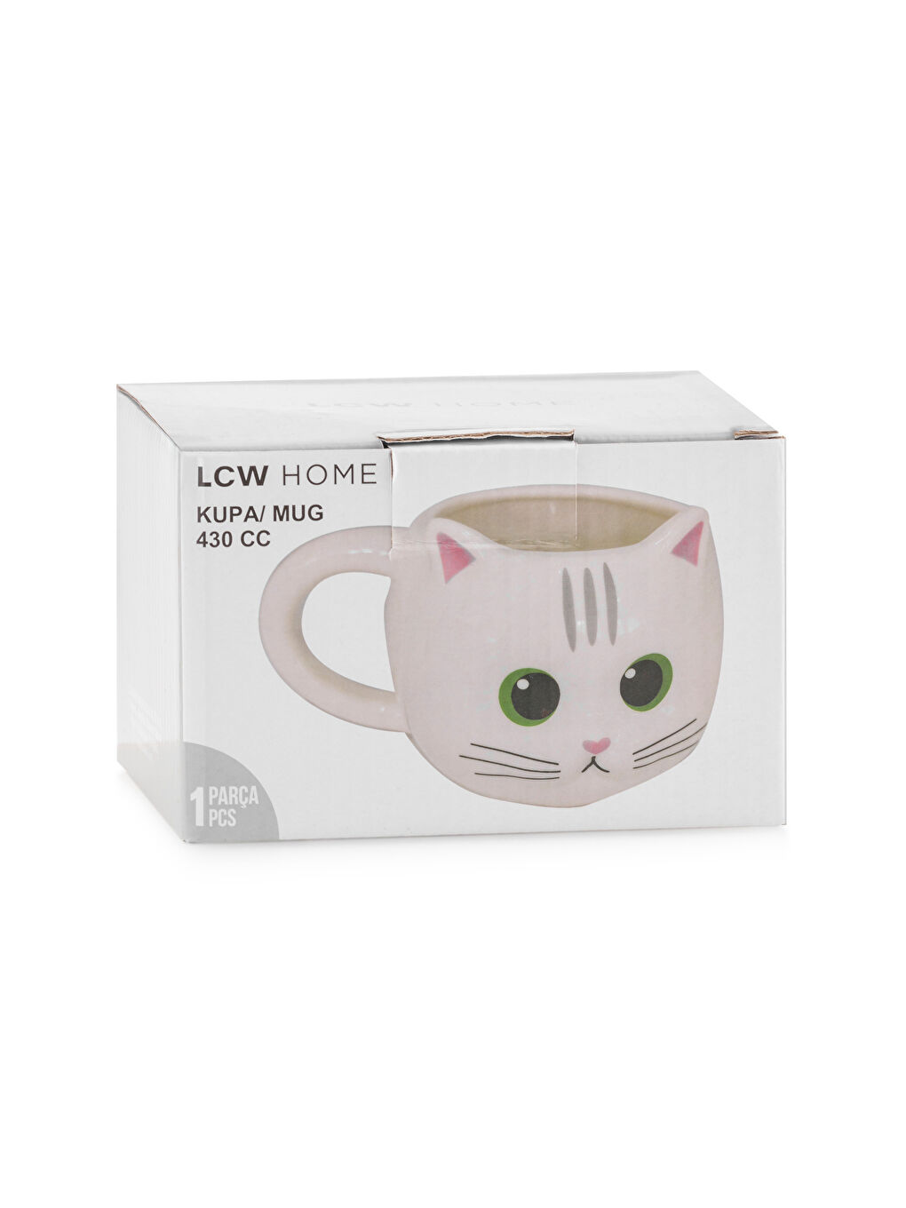 Karışık Kedi Figürlü Seramik Kupa 430 ml-3