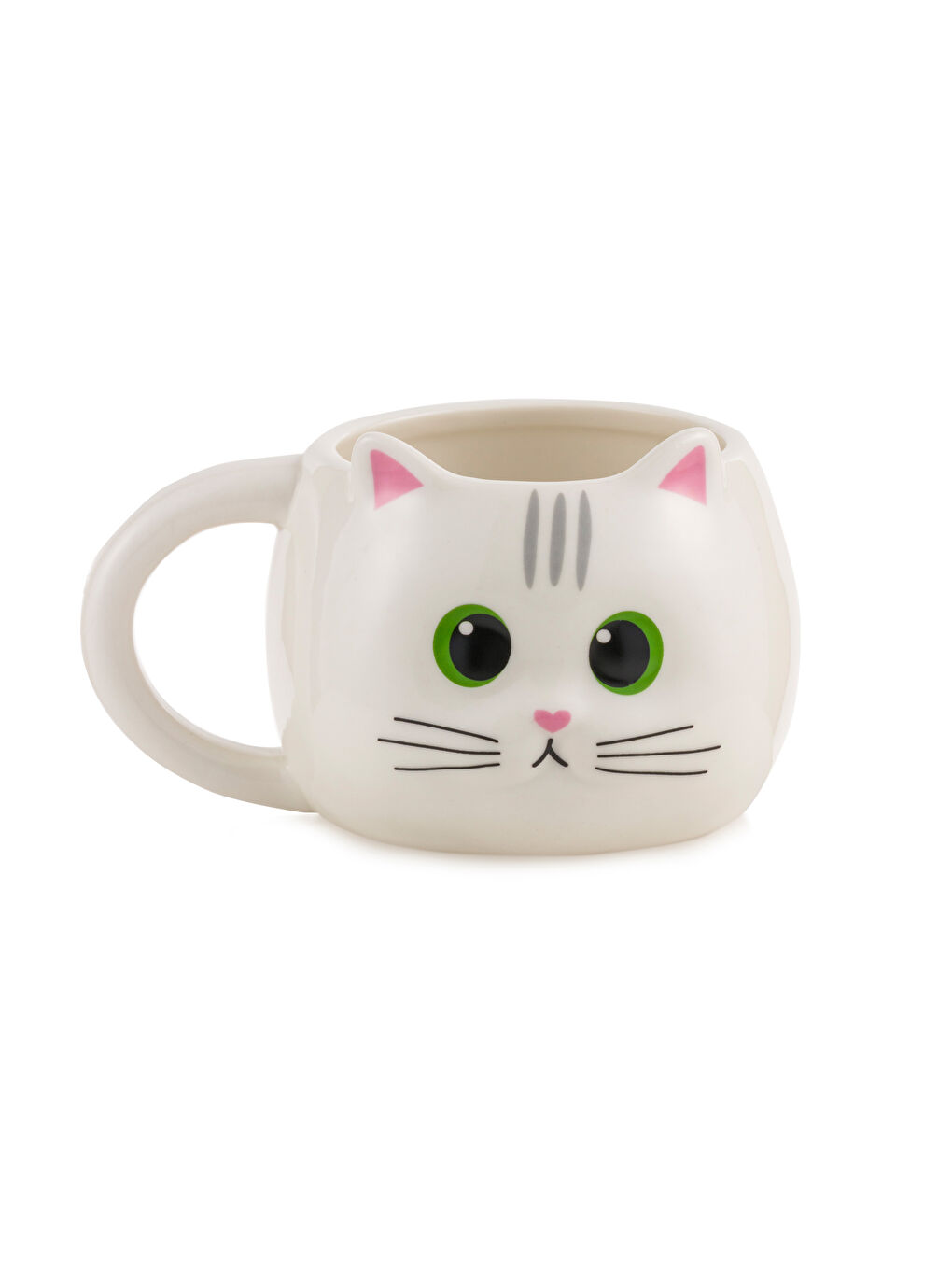 Karışık Kedi Figürlü Seramik Kupa 430 ml-4