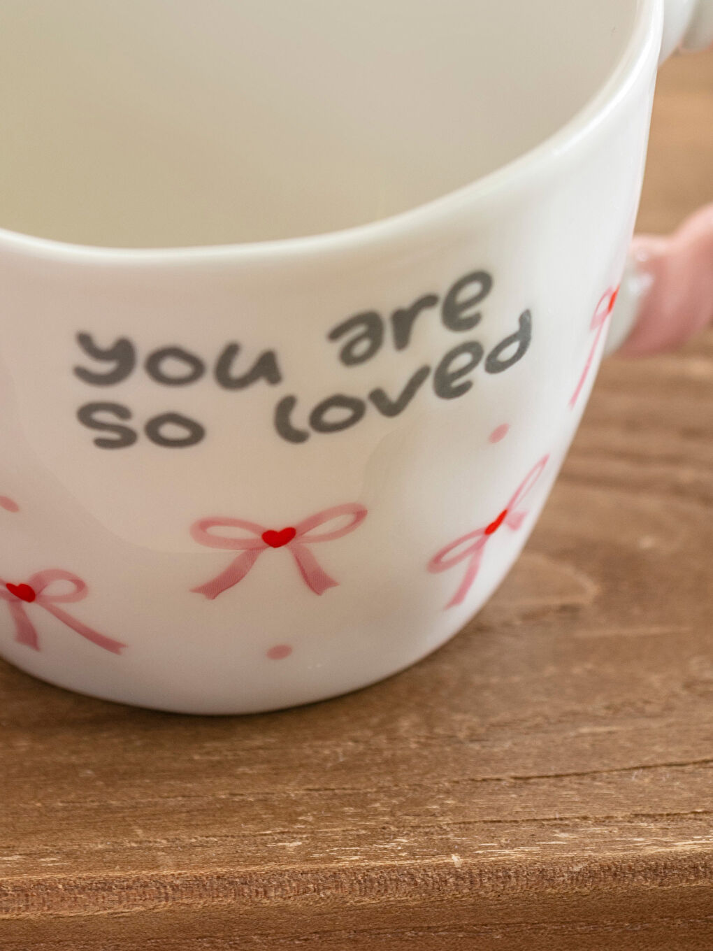 Karışık Fiyonk Baskılı Seramik Kupa 270 ml-2