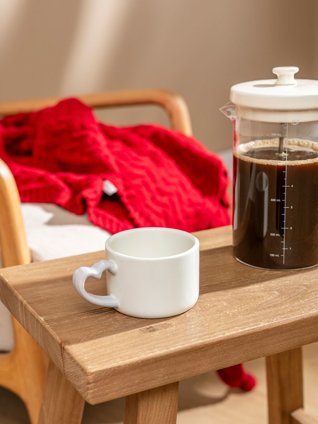 Karışık Love Yazı Baskılı Seramik Kupa 175 ml-1