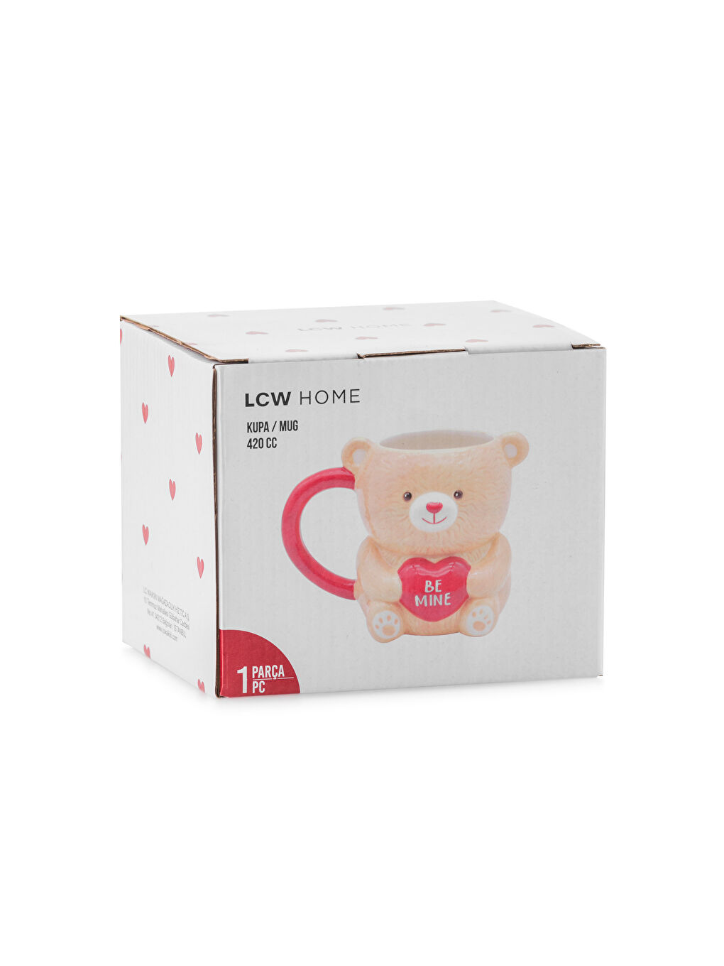 Karışık Ayı Figürlü Seramik Kupa 420 ml-3