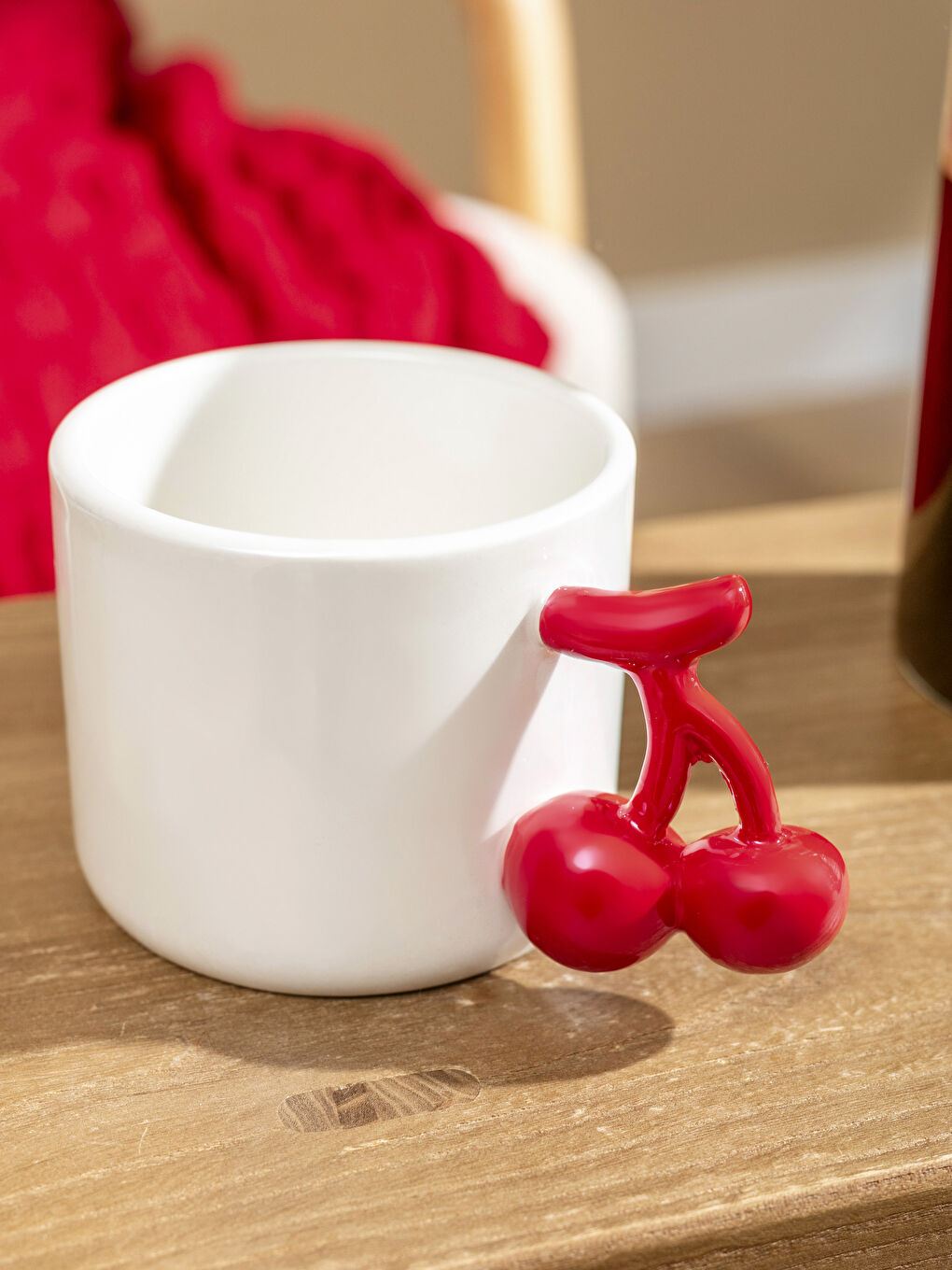 Karışık Kiraz Baskılı Seramik Kupa 395 ml-2