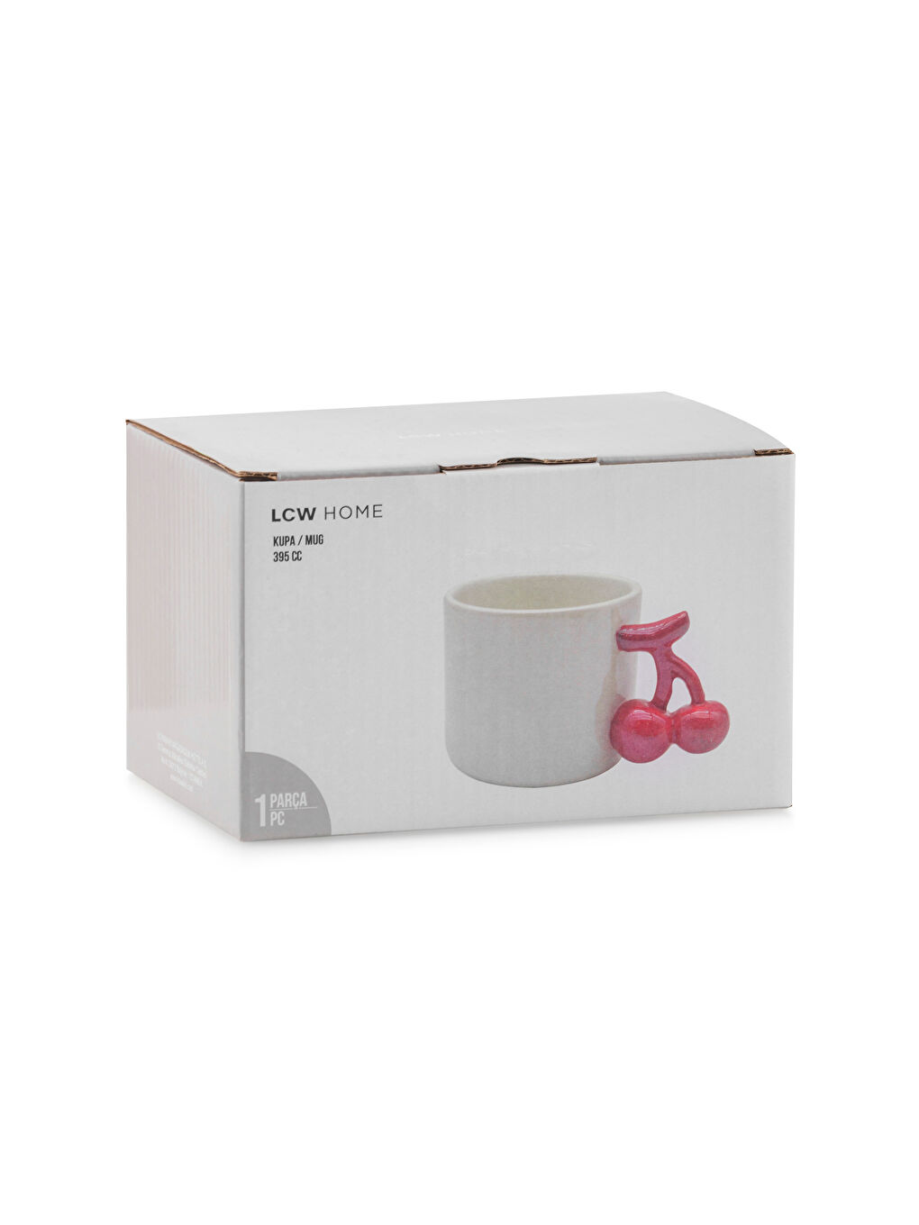 Karışık Kiraz Baskılı Seramik Kupa 395 ml-3