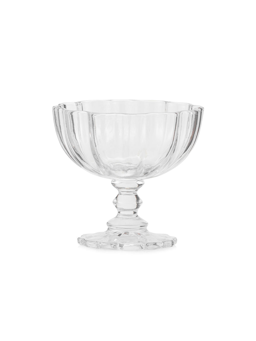 Renksiz Ayaklı Cam Bardak 2'li 190 ml-4