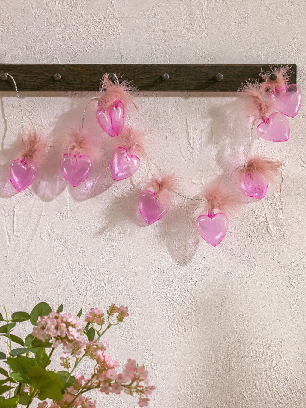 Pembe Dekoratif Led Işık 120 Cm-1