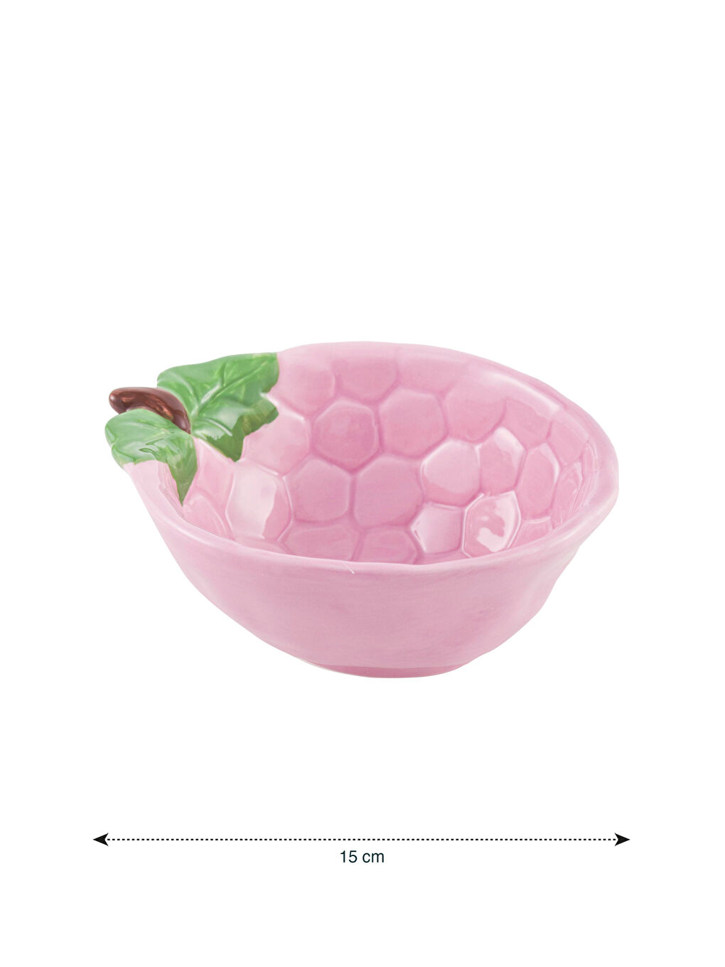 Karışık Çilek Figürlü Seramik Kase-4