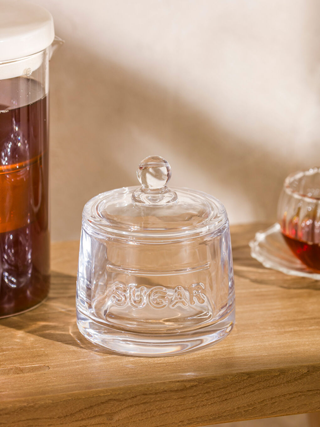 Renksiz Cam Şekerlik 4 cm-1