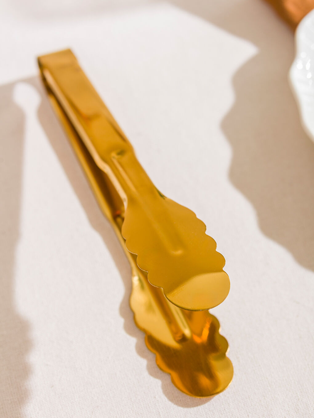 ملعقة تقديم أصفر-1