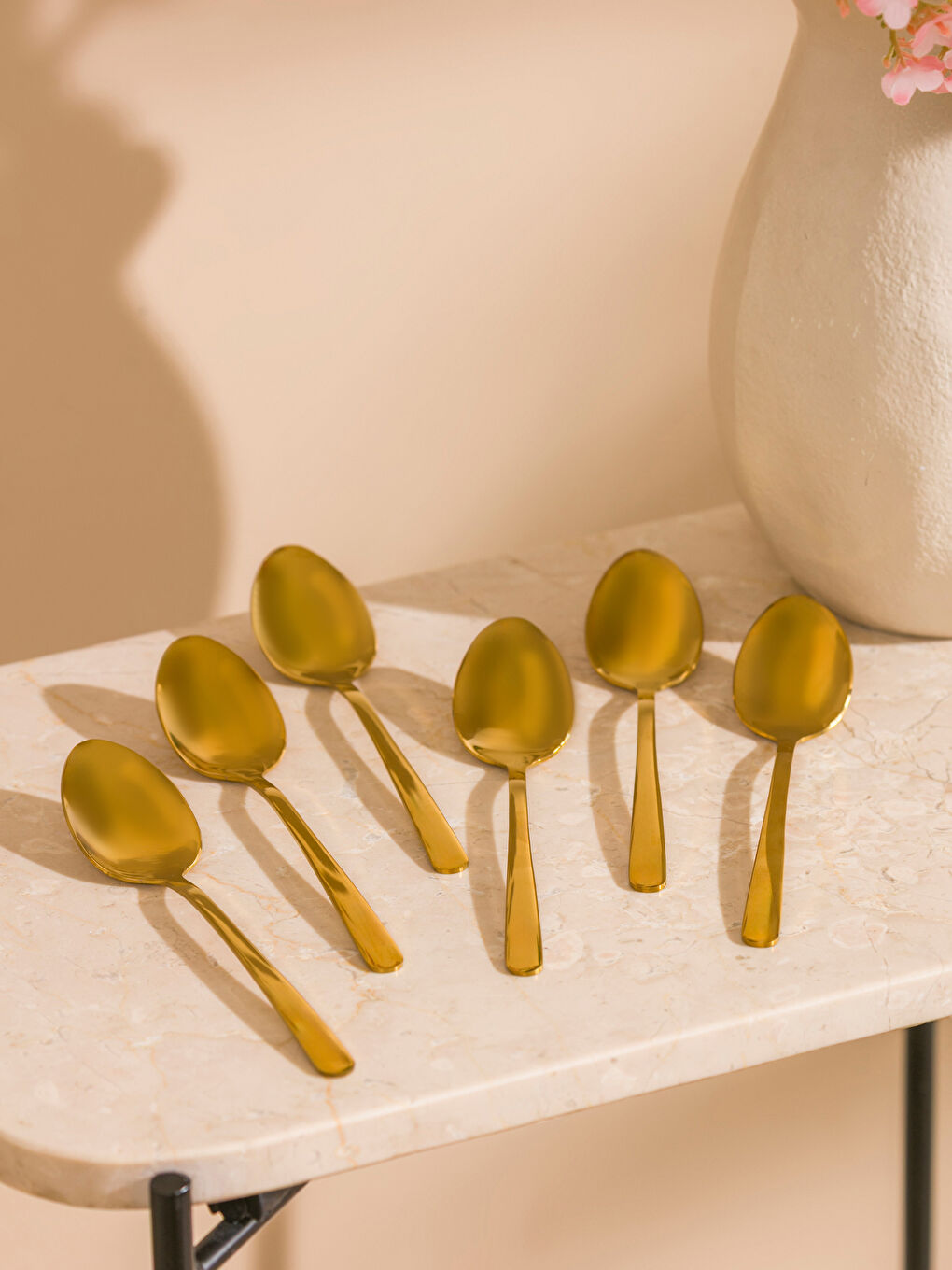 Жёлтый Столовая ложка-2
