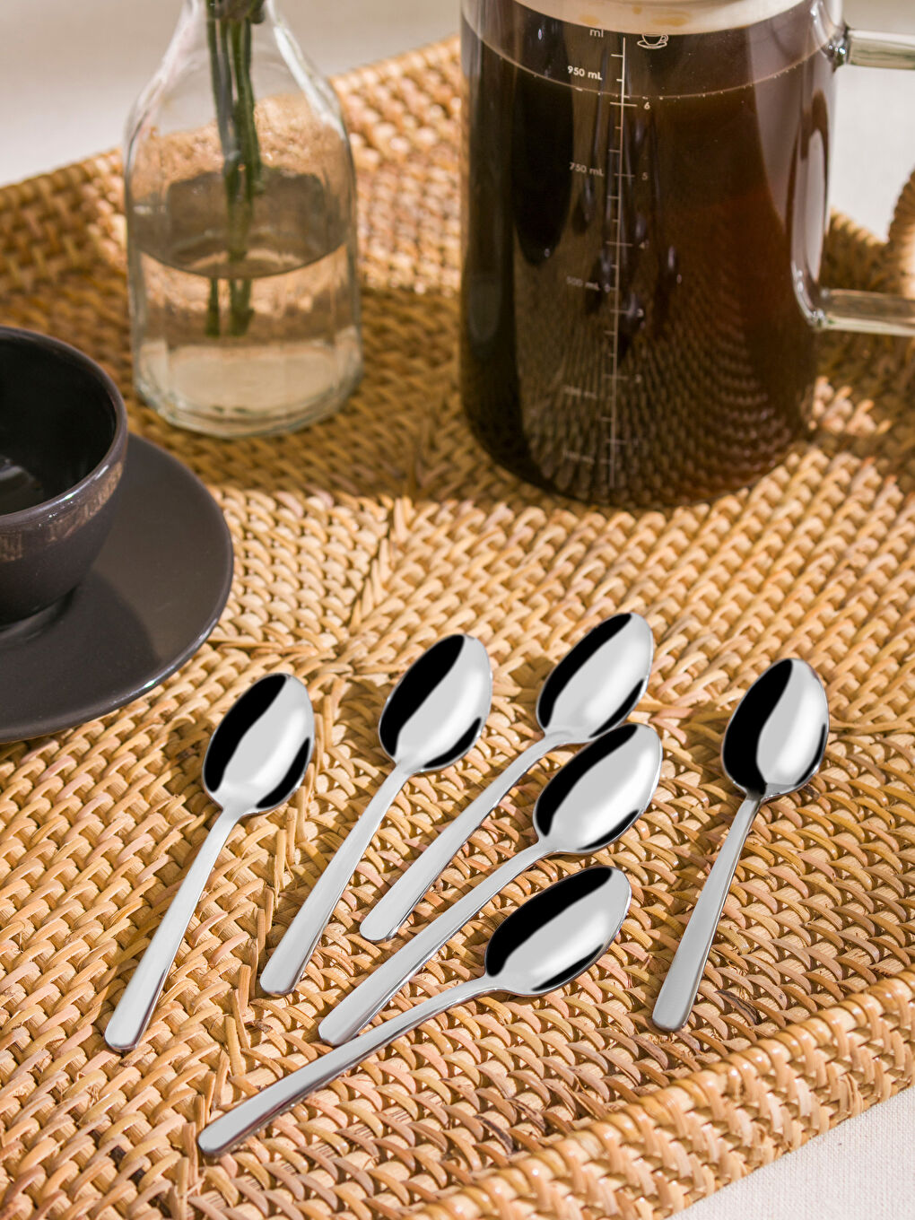 ملعقة طاولة رمادي-1