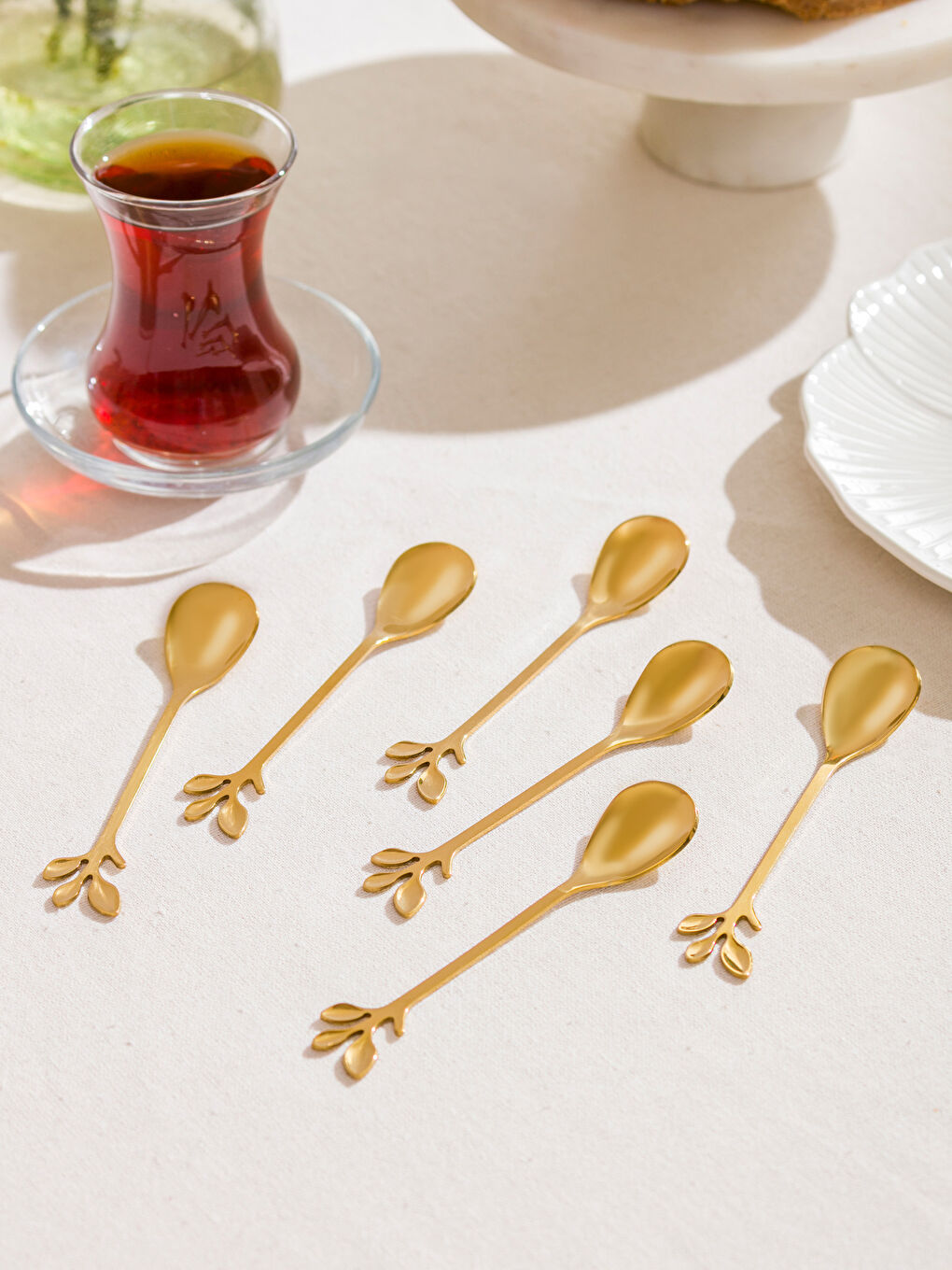 ملعقة طاولة أصفر-1